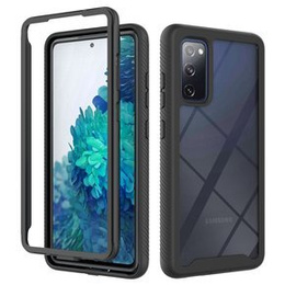 Чoхол Shockproof до Samsung Galaxy S20 FE, із захисним екраном, чорний