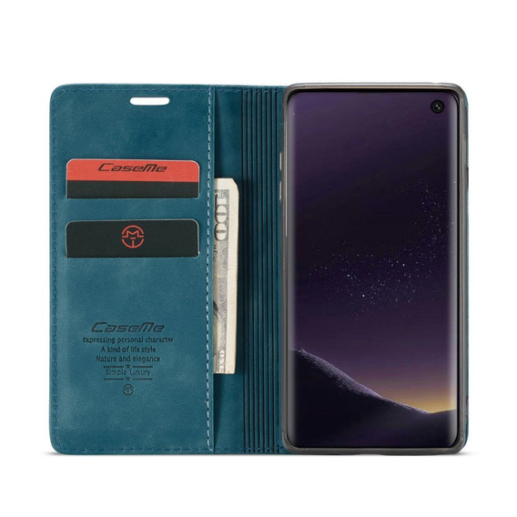 Чохол-сумка для Samsung Galaxy S10E, Leather Wallet Case, м'яти