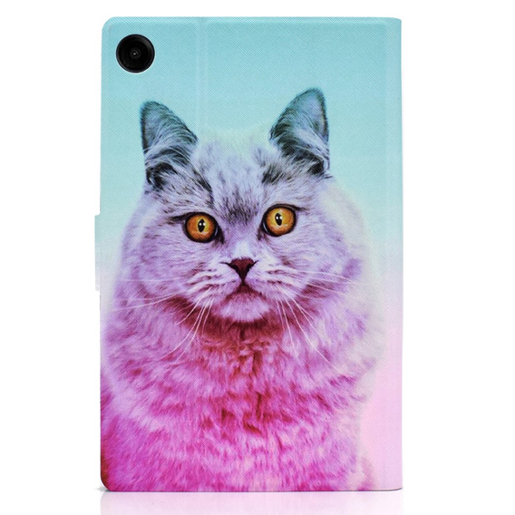 Чехол до Samsung Galaxy Tab A9+ X210 / X215 / X216B, pink cat