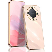 Чохол для Honor Magic 6 Lite 5G, Glamour CamShield, рожевий rose gold