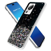 Чoхол до Xiaomi 13 Lite, Glittery, чорний