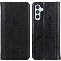 Чoхол до Samsung Galaxy M34, Wallet Litchi Leather, чорний