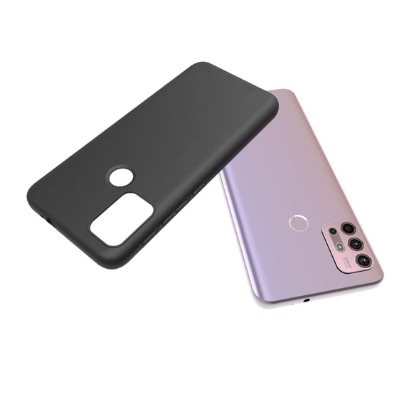 Тонкий чохол до Motorola Moto G10/G30, Slim, чорний