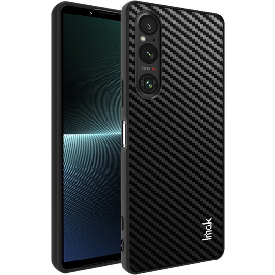 Чехол IMAK до Sony Xperia 1V, LX-5 Series, Carbon, чёрный