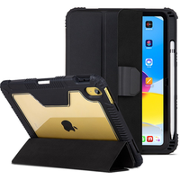 Чехол до iPad 10.9 2022 10 Gen, Armor Smartcase, чёрный