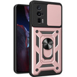 Чохол NOX Camera Slide Xiaomi Poco F5 Pro, CamShield Slide, рожевий rose gold