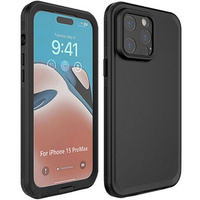 Водонепроницаемый чехол IP68 для iPhone 15 Pro Max, чёрный