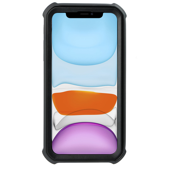 Броньований чохол для iPhone 11, Dexnor Full Body, чорний
