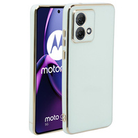 Чехол для Motorola Moto G84 5G, Glamour CamShield, мятный