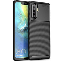 Чехол до Huawei P30 Pro, Carbon Gel, чёрный