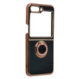 Чехол до Samsung Galaxy Z Flip 5 5G, Electro Ring, чёрный
