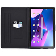 Чoхол до Lenovo Tab M10 Plus 10.6 Gen 3 125F/128F, Stand Case Card Slot, astronaut dog