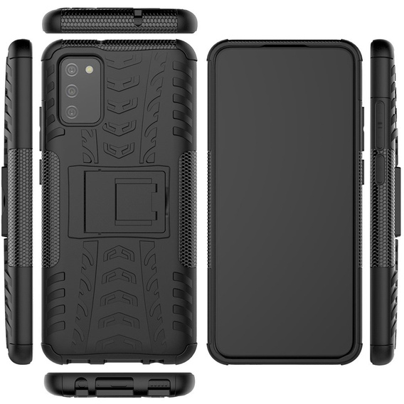 Чехол до Samsung Galaxy A02s, Tire Armor, чёрный