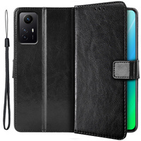 Чохол-книжка для Xiaomi Redmi Note 12S, Wallet, чорний