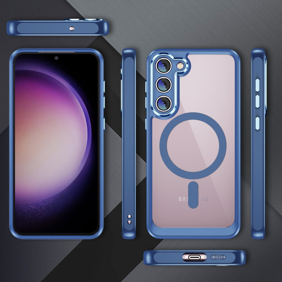 Чохол для Samsung Galaxy S23, ERBORD Impact Guard, MagSafe, м'яти