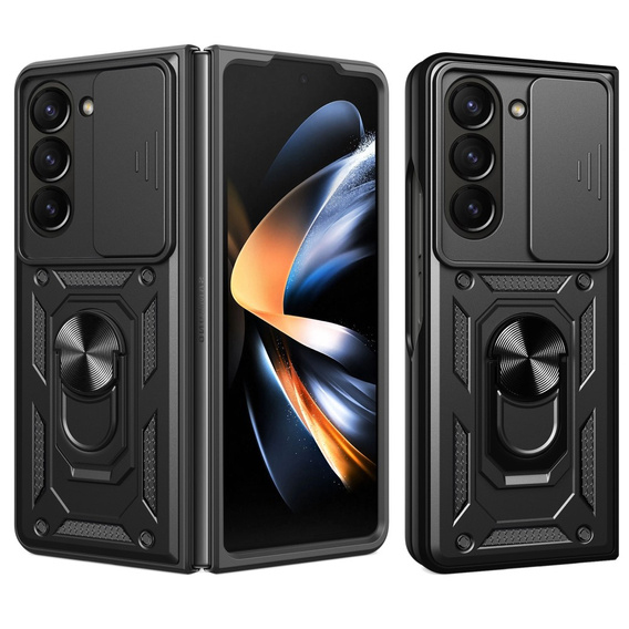 Чохол NOX Camera Slide Samsung Galaxy Z Fold5 5G, CamShield Slide, чорний