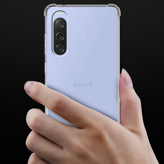 Чехол до Sony Xperia 10 V, Dropproof, прозрачный