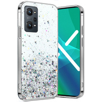 Чехол до Realme GT 2 / Realme GT Neo 2, Glittery, прозрачный