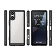 Чoхол до Sony Xperia 10 VI, Fusion Hybrid, прозорий / чорний