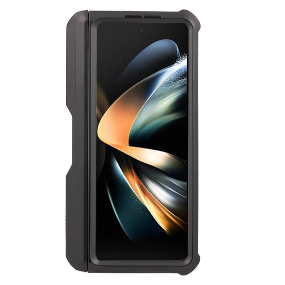 Бронированный чехол для Samsung Galaxy Z Fold 4 5G, Dexnor Full Body S-Pen Slot, чёрный