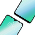 2x Загартоване скло для Realme C21Y / C25Y, ERBORD 3D для всього екрану