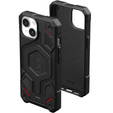 Чoхол Urban Armor Gear до iPhone 15, Monarch Pro Kevlar MagSafe, чорний