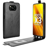 Футляр з клапаном для Xiaomi Poco X3 NFC / Poco X3 PRO, Flip, чорний