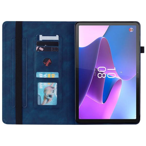 Чoхол до Lenovo Tab P11 Pro Gen 2, Wallet Pen Slot, м'яти