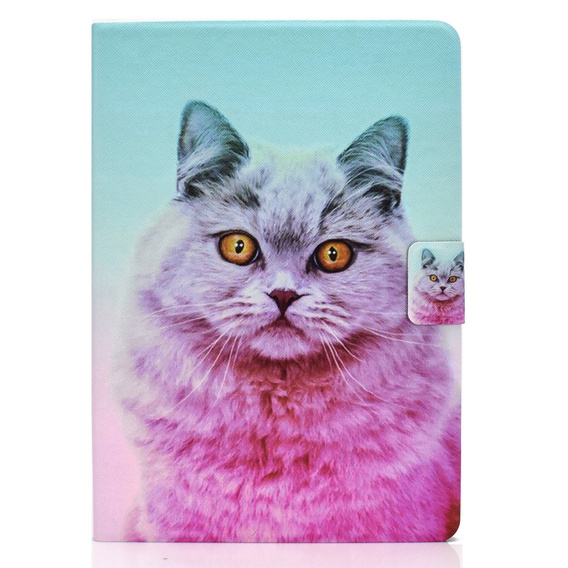 Чехол до Samsung Galaxy Tab A9 X110 / X115, pink cat