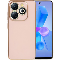 Чехол для Infinix Hot 40i, Glamour CamShield, розовый rose gold