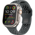 Силиконовый ремешок для Apple Watch 1/2/3/4/5/6/7/8/SE/ULTRA 42/44/45/49MM, серый