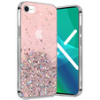 Чехол до iPhone 7/8/SE 2020/SE 2022, Glittery, розовый