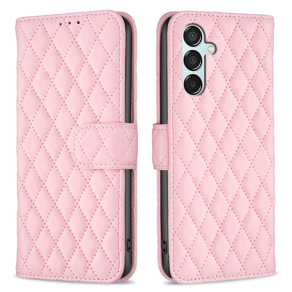 Откидной чехол для Samsung Galaxy M15 5G, Wallet, BINFEN COLOR, розовый