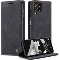 Чохол-сумка для Samsung Galaxy M33 5G, Leather Wallet Case, чорний