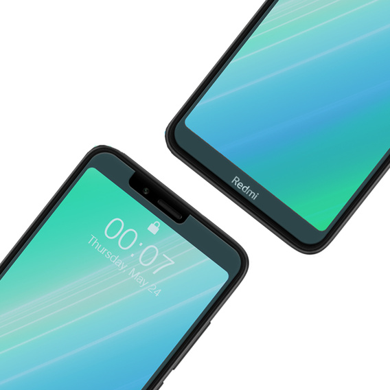 2x Закаленное стекло для Xiaomi Redmi 7A, ERBORD 9H Hard Glass на экране