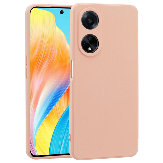 Чехол до Oppo A98 5G, Silicone Lite, розовый