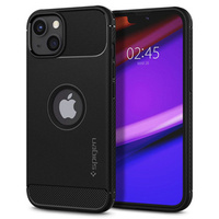 Чехол Spigen до iPhone 13, Rugged Armor, чёрный