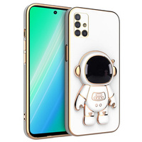 Чoхол до Samsung Galaxy A71, Astronaut, білий