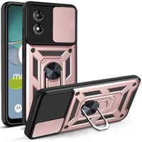 Чохол NOX Camera Slide Motorola Moto E13, CamShield Slide, рожевий rose gold