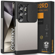 Чехол до Samsung Galaxy S24 Ultra, ERBORD MagProtect Slide Camera, серый gunmetal