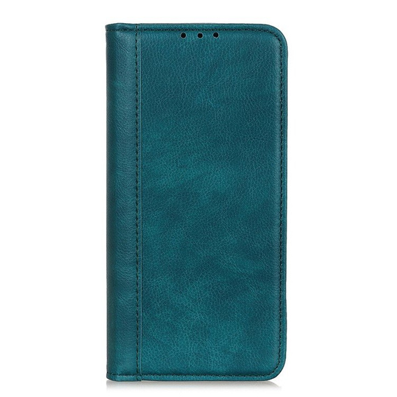 Чехол до Honor 90 Lite 5G, Wallet Litchi Leather, зелёный