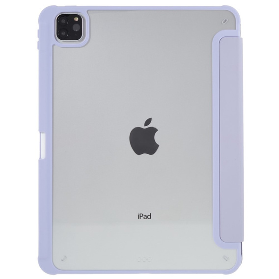 Чехол для iPad Pro 11 2022 / 2021 / 2020 / 2018, Smartcase Hybrid, с местом для стилуса, фиолетовый