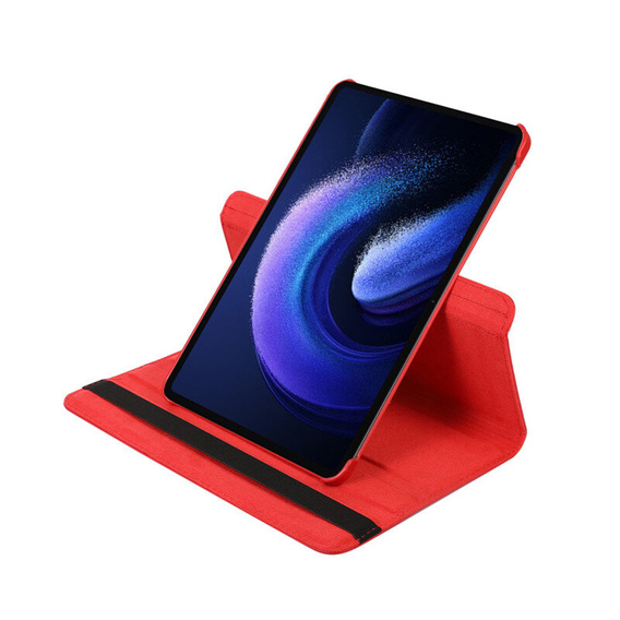 Чохол для Xiaomi Redmi Pad SE 11" TB330FU 10.95", що обертається на 360, червоний