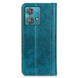 Чoхол до Motorola Edge 40 Neo, Wallet Litchi Leather, зелений