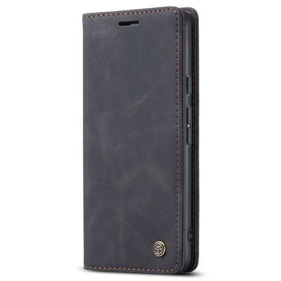 Чехол CASEME для Google Pixel 7, Leather Wallet Case, чёрный