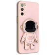 Чoхол до Samsung Galaxy S20 FE, Astronaut, рожевий rose gold