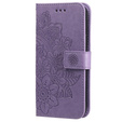 Откидной чехол для Samsung Galaxy M34 5G, Mandala Flower, фиолетовый