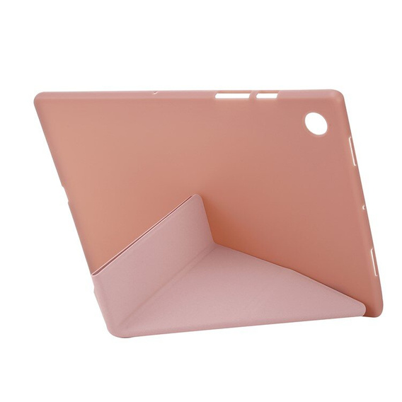 Чохол для Samsung Galaxy Tab A9, Origami, рожевий rose gold