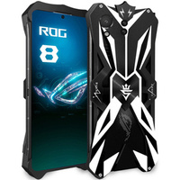 Броньований чохол для ASUS ROG Phone 8 5G, Aluminum Alloy, чорний