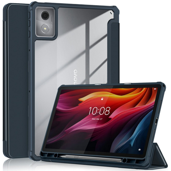 Чехол для Lenovo Tab K11 Plus, Smartcase Hybrid, с местом для стилуса, темно-синий